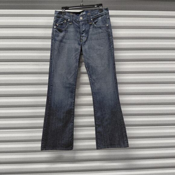 Rock & Republic Floyd Men’s Jeans 32 Bootcut Medium Wash Button Fly Y2K Denim - Picture 1 of 11